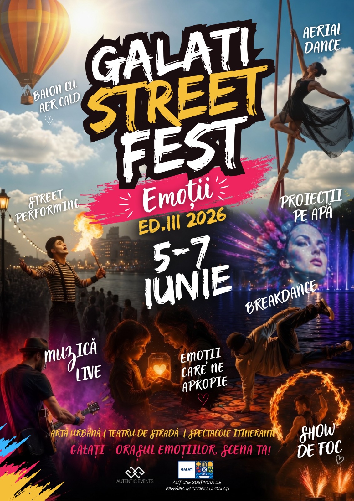 Galați Street Fest 2026: Galațiul devine scena artei urbane